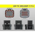 Photo3: ●[TE] SRS series 26 pole waterproofing F connector (no terminals) /26P-TE-SRS10WP-7-F-tr (3)