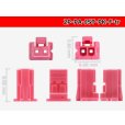 Photo3: ●[JST]PA series 2 pole F connector [pink] (no terminals) /2P-PA-JST-PK-F-tr (3)