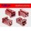 Photo2: ●[JST]PA series 2 pole F connector [red] (no terminals) /2P-PA-JST-RD-F-tr (2)