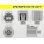 Photo3: ●[TE] 070 Type ECONOSEAL J ll Series waterproofing 2 pole F connector [light gray] (No terminals) /2P070WP-EJ2-TE-LGY-F-tr (3)