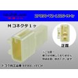 Photo1: ●[yazaki] 090II series 2 pole non-waterproofing M connector (no terminals) /2P090-YZ-1026-M-tr (1)
