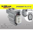 Photo1: ●[sumitomo] 090 type TS waterproofing series 2 pole F connector （no terminals）/2P090WP-TS-J-F-tr (1)