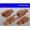 Photo2: ●[sumitomo] 110 type 2 pole M connector[brown] (no terminals) /2P110-BR-M-tr  (2)