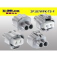 Photo2: ●[sumitomo] 187 type 2 pole TS waterproofing F connector (no terminal)/2P187WP-TS-F-tr  (2)