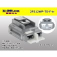 Photo1: ●[sumitomo] 312 type TS waterproofing series 2 pole F connector (no terminals) /2P312WP-TS-F-tr (1)