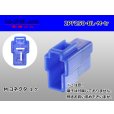 Photo1: ●[yazaki] 250 type 2 pole CN(A) series M connector[blue] (no terminals) /2PF250-BL-M-tr (1)