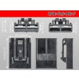 Photo3: ●FLS type 2 pole F side connector (no terminal)/2P-FLS-BK-F-tr  (3)