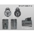 Photo3: ●Tripolar 60D female connector (terminals) /3P-A7T-60D-F-tr (3)