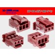 Photo2: ●[JST]PA series 3 pole F connector [red] (no terminals) /3P-PA-JST-RD-F-tr (2)