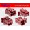 Photo2: ●[JST]PA series 3 pole F connector [red] (no terminals) /3P-PA-JST-RD-F-tr (2)