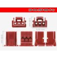 Photo3: ●[JST]PA series 3 pole F connector [red] (no terminals) /3P-PA-JST-RD-F-tr (3)
