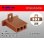 Photo1: ●[sumitomo] 110 type 3 pole F connector[brown] (no terminals) /3P110-BR-F-tr (1)