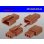 Photo2: ●[sumitomo] 110 type 3 pole M connector[brown] (no terminals) /3P110-BR-M-tr (2)