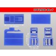 Photo3: ●[yazaki] 250 type 3 pole CN(A) series F connector[blue] (no terminals) /3PF250-BL-F-tr (3)