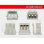 Photo3: ●[JAM] SN series 3 pole F connector (no terminals) /3P-SN-JAM-F-tr (3)