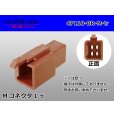 Photo1: ●[sumitomo] 110 type 4 pole M connector[brown] (no terminals) /4P110-BR-M-tr (1)