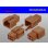 Photo2: ●[sumitomo] 110 type 6 pole M connector[brown] (no terminals) /6P110-BR-M-tr  (2)