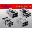 Photo2: ●[Molex] Mini-Fit Jr series 6 pole [two lines] female connector [black] (no terminal)/6P-MFJ-MLX-BK-F-tr  (2)