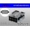 Photo1: ●[Molex] Mini-Fit Jr series 8 pole [two lines] male connector [black] (no terminal)/8P-MFJ-MLX-BK-M-tr  (1)