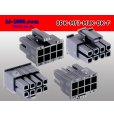 Photo2: ●[Molex] Mini-Fit Jr series 8 pole [two lines] female connector [black] (no terminal)/8P-MFJ-MLX-BK-F-tr  (2)