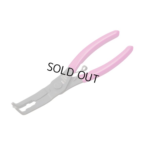 Photo1: ■Clip clamp pliers 80 degrees 3 nail type (for three groove type lock pin drawing) /AP202D made by KTC