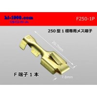 [yazaki]250 Type  1 pole exclusive use  female  terminal /F250-1P