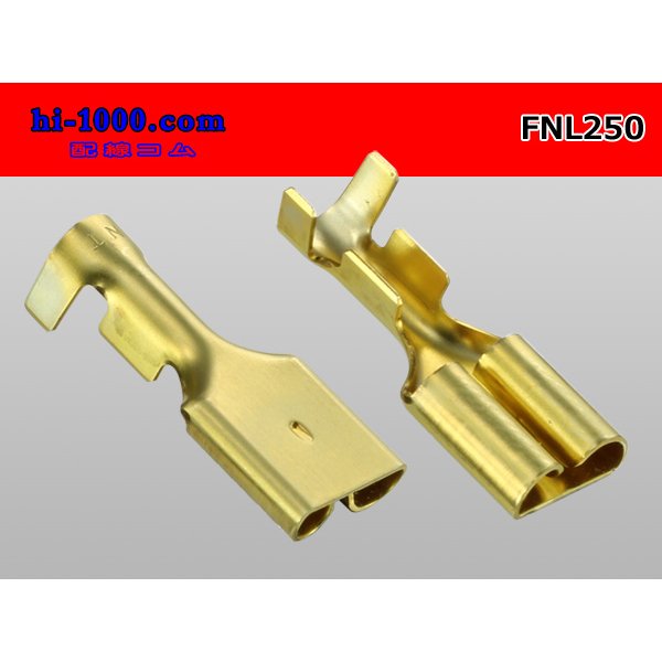 Photo2: [Nippon Tanshi]250 Type No lock F terminal only  ( No sleeve )/MNL250-sr