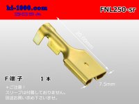 [Nippon Tanshi]250 Type No lock F terminal only  ( No sleeve )/MNL250-sr