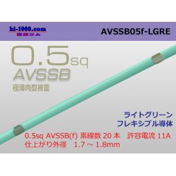 Photo1: ■[SWS]  AVSSB0.5f (1m) [color light green] /AVSSB05f-LGRE