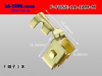 F-FUSE-1A-JAM-M for the fuseholder made in JAM/Terminal