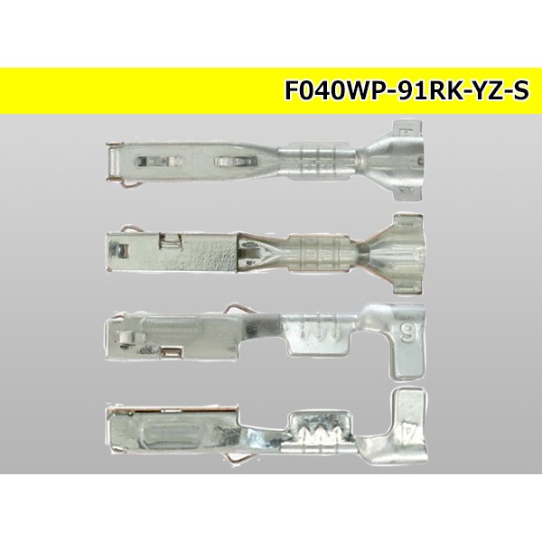 Photo3: ■[Yazaki] 040 type 91RK waterproof F terminal [small size] (No wire seal) F040WP-91RK-YZ-S-wr