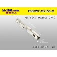 Photo1: Product made in Molex F terminal MX150 series pressure bonding terminal (medium size) /F060WP-MX150-M (1)
