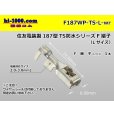 Photo1: [Sumitomo]187TS waterproofing F terminal (large size) /F187WP-TS-L-wr (1)