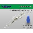 Photo1: 060 Tab Size Sealed Male Terminal – Size M – Sumitomo HX Sealed Series (With Size L Wire Seal) (1)
