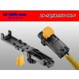Photo3: [J.S.T.]  For airbag  2 poles  connector  (Type A)  No terminal  [color Black] /2P-SQS- [J.S.T.MFG] -BK-F-tr (3)