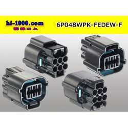 Photo2: ● [Furukawa-Electric]048 type DEW series 6 pole waterproofing F connector (no terminals) /6P048WP-FEDEW-F-tr