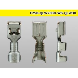 Photo3: [Furukawa-Electric] 250 Type  /waterproofing/  female  terminal 2.0-3.0+ [Furukawa-Electric]  Wire seal 3.0 Set items /F250-QLW2030-WS-QLW30