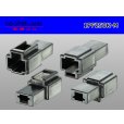 Photo2: ●[yazaki] 250 type 1 pole CN(A) series  M connector [black] (no terminals) /1PF250-M-tr (2)