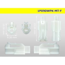 Photo3: ●[sumitomo] 090 type MT waterproofing series 1 pole F connector [white]（no terminals）/1P090WP-MT-F-tr