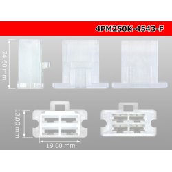 Photo3: ●[sumitomo] 250 type 4 pole F connector [Flange type] (no terminals)/4PM250-4543-F-tr