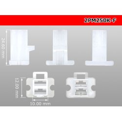 Photo3: ●[sumitomo] 250 type 2 pole F connector [Flange type] (no terminals) /2PM250-F-tr