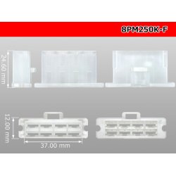 Photo3: ●[sumitomo] 250 type 8 pole F connector  [Flange type]  (no terminals) /8PM250-F-tr