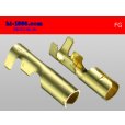 Photo2: Round Bullet Terminal  female  terminal - female  With sleeve  [color Gold] /FG (2)