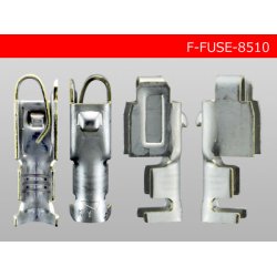 Photo3: Flat fuse holder  female  terminal 0.85sq-2.0sq/F-FUSE-8510