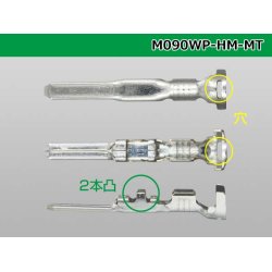 Photo3: ●[sumitomo]090 Type HM/HW/MT waterproofing male terminal only ( No wire seal )/M090WP-HM/HW/MT-wr 