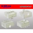 Photo2: ●[To-kai-rika]090 type 10 pole F connector (no terminals) /10P090-TR-F-tr (2)