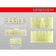 Photo3: ●[yazaki] 250 type CN(A) series 10 pole M connector (no terminal) /10P250-CN-F-tr  (3)