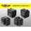 Photo2: ●[furukawa] RFW series 9 pole F connector [black] (no terminals) /9P090WP-FERFW-BK-F-tr (2)