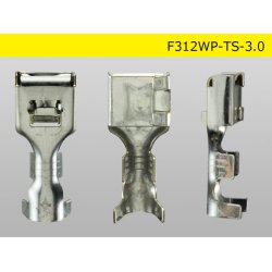 Photo3: 312 Type TS /waterproofing/  series 3.0sq  female  terminal   only  ( No wire seal )/F312WP-TS-3.0-wr