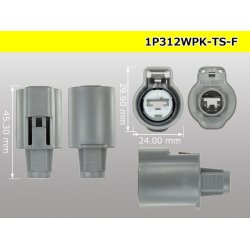 Photo3: ●[sumitomo] 312 type TS waterproofing series 1 pole F connector (no terminals) /1P312WP-TS-F-tr